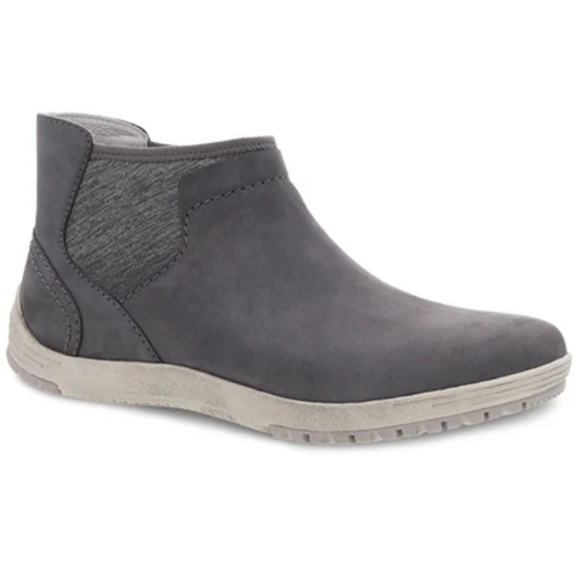 Dansko Women Lizette Waterproof Nubuck Ankle Leather Boots shoes sz 37/6.5-7 - Picture 1 of 13